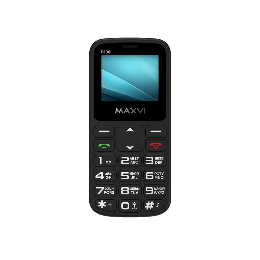 Мобильный телефон Maxvi B100i (черный)