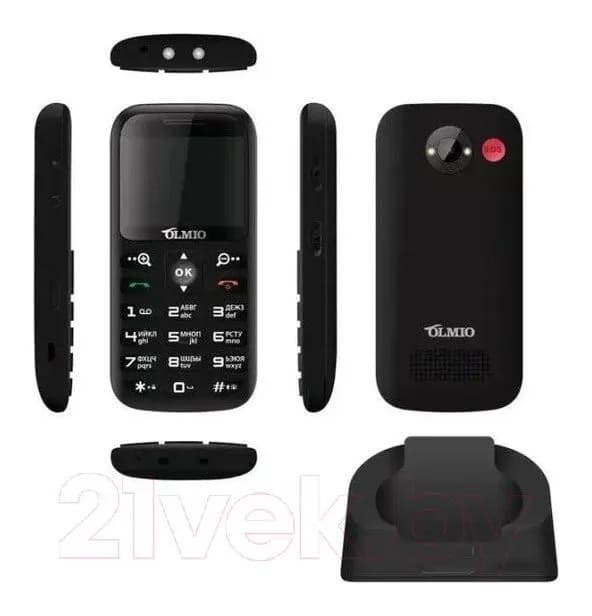 Мобильный телефон Olmio C37 (черный)