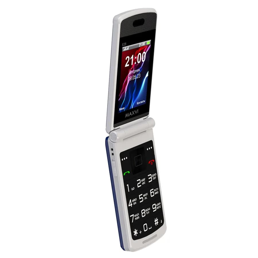 Мобильный телефон Maxvi E28 (синий)