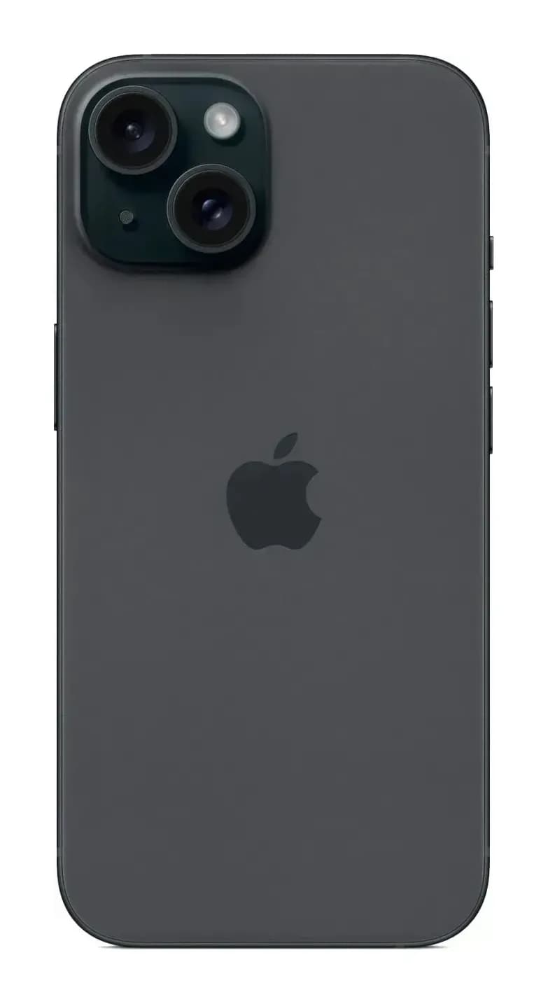 Смартфон восстановленный Apple iPhone 15 128GB Flip Грейд B (Black)