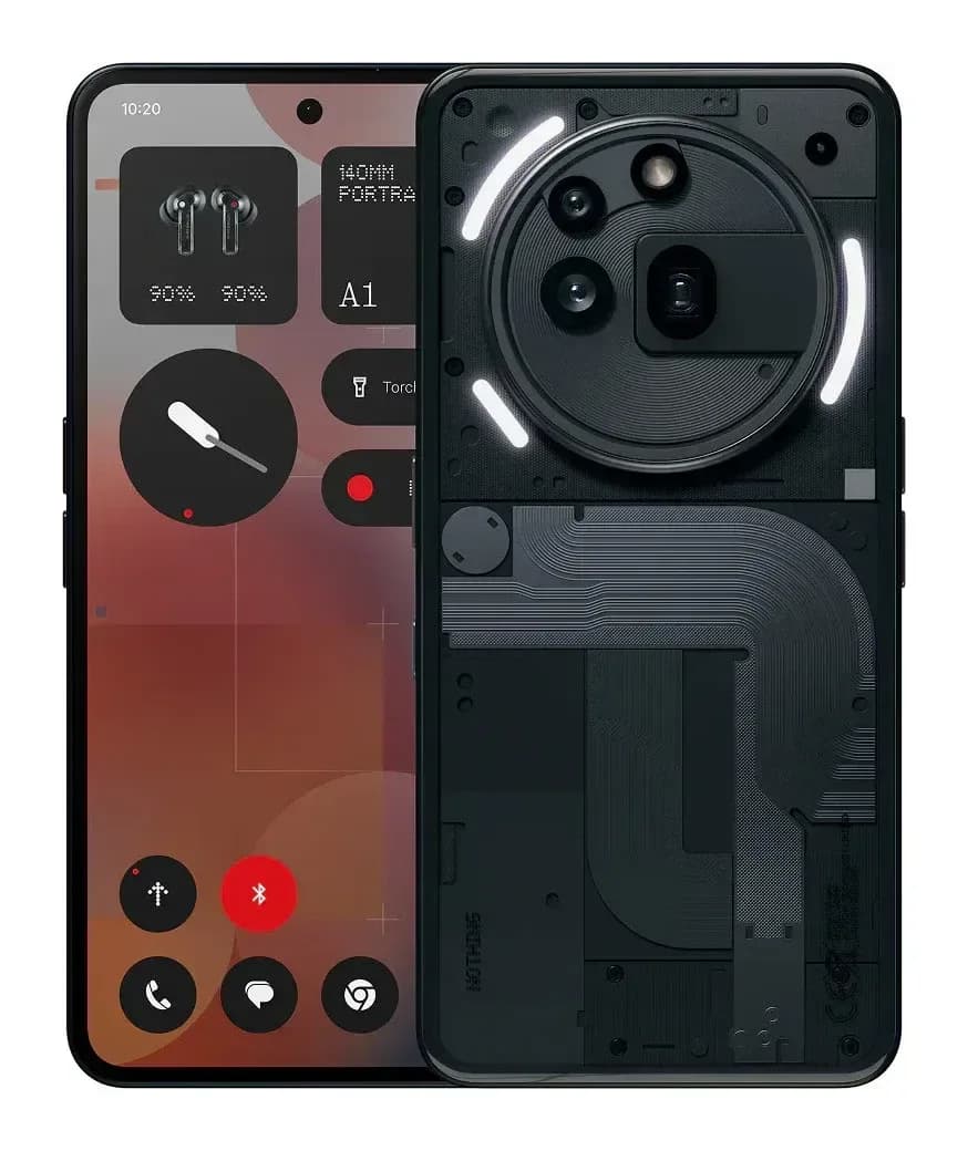 Смартфон Nothing Phone 3А Pro 12GB/256GB (черный)
