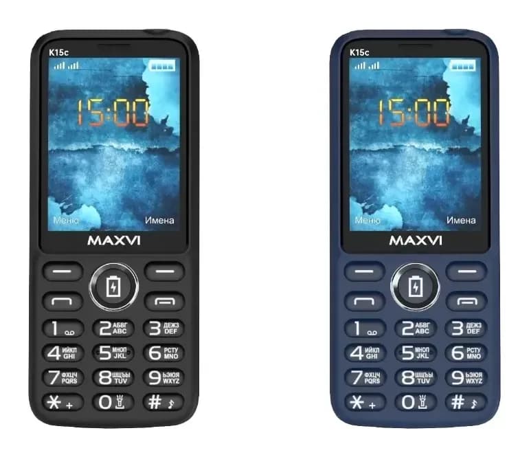 Мобильный телефон Maxvi K15c (синий)