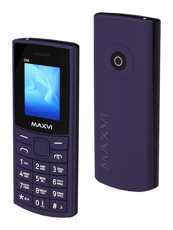 Мобильный телефон Maxvi C40 (фиолетовый)