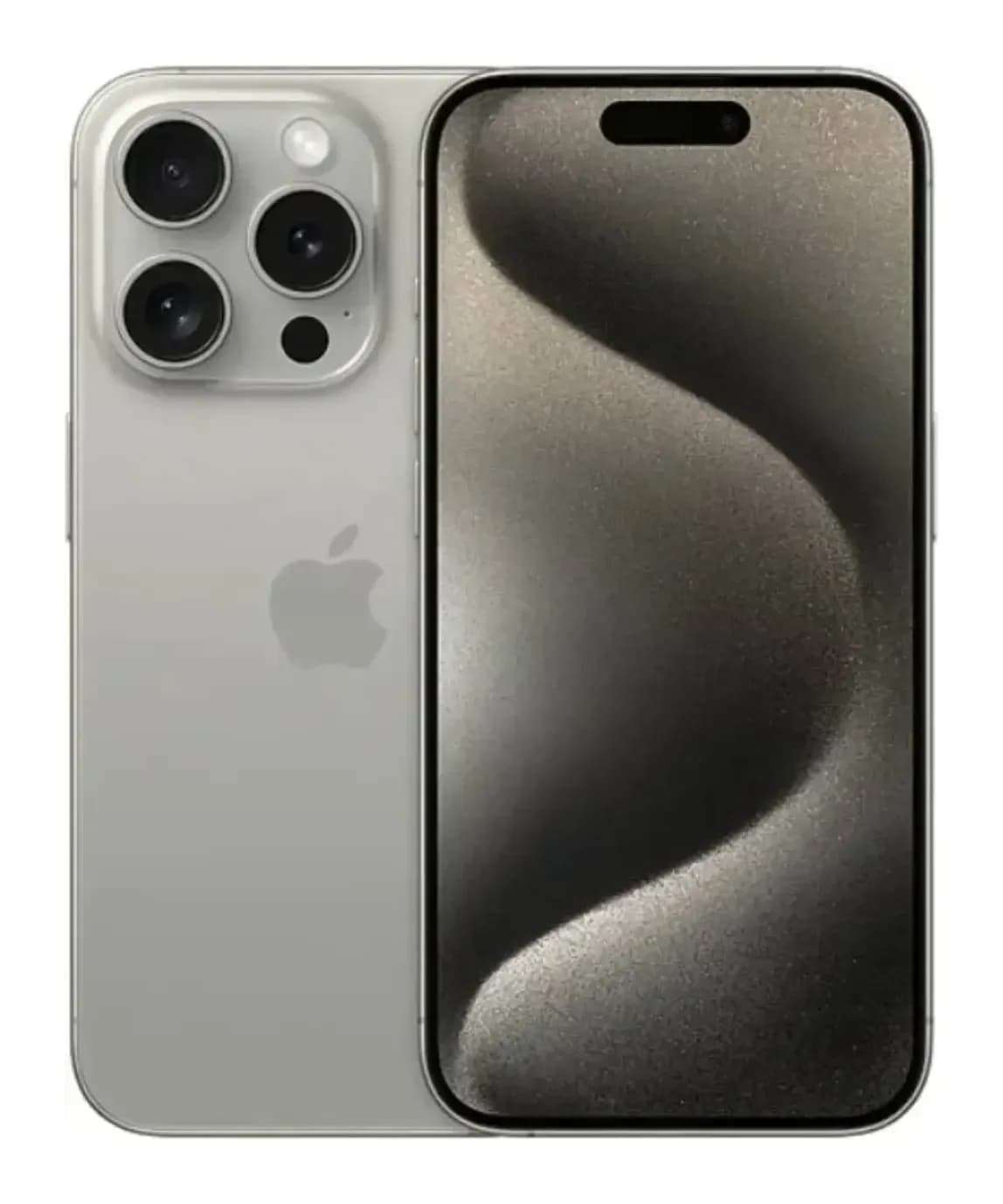 Смартфон восстановленный Apple iPhone 15 Pro 128GB Flip Грейд B (натуральный титан)