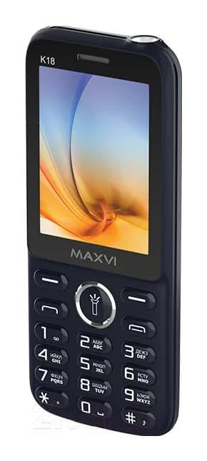 Мобильный телефон Maxvi K18 (синий)