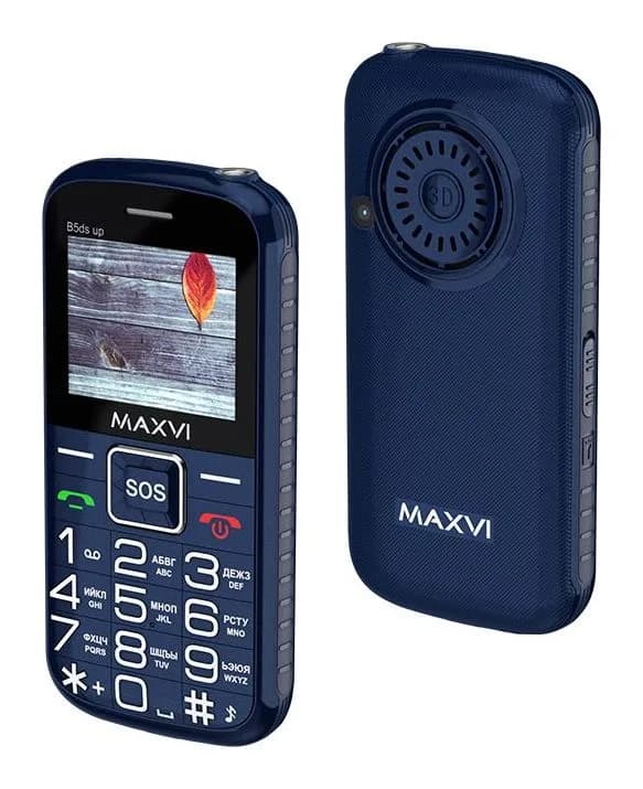 Мобильный телефон Maxvi B5ds up (синий)