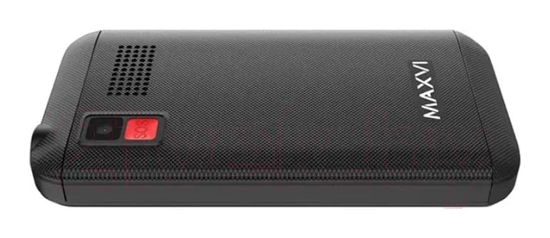 Мобильный телефон Maxvi B200 (черный+ЗУ)