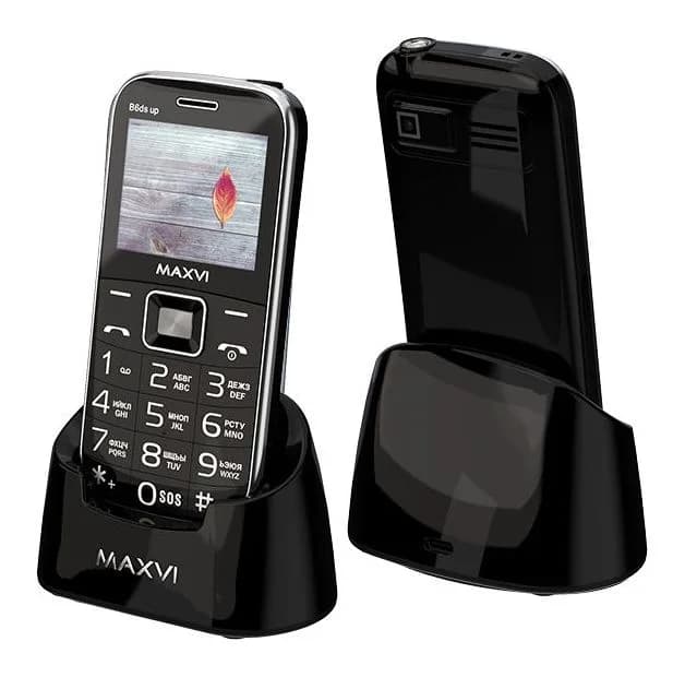 Мобильный телефон Maxvi B6ds up (черный)