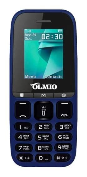 Мобильный телефон Olmio A15 / 043768 (синий)
