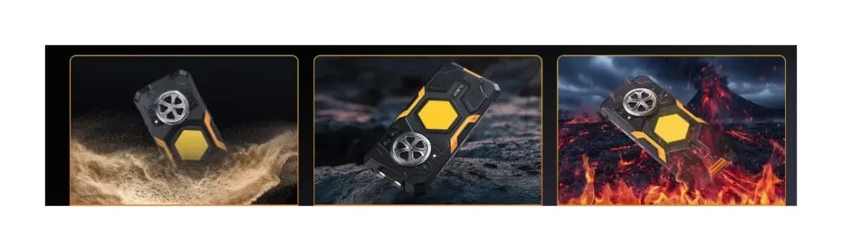Смартфон Cubot KingKong Power 5 6GB/128GB (черный)