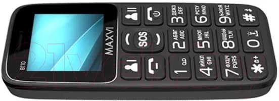 Мобильный телефон Maxvi B110 (черный)