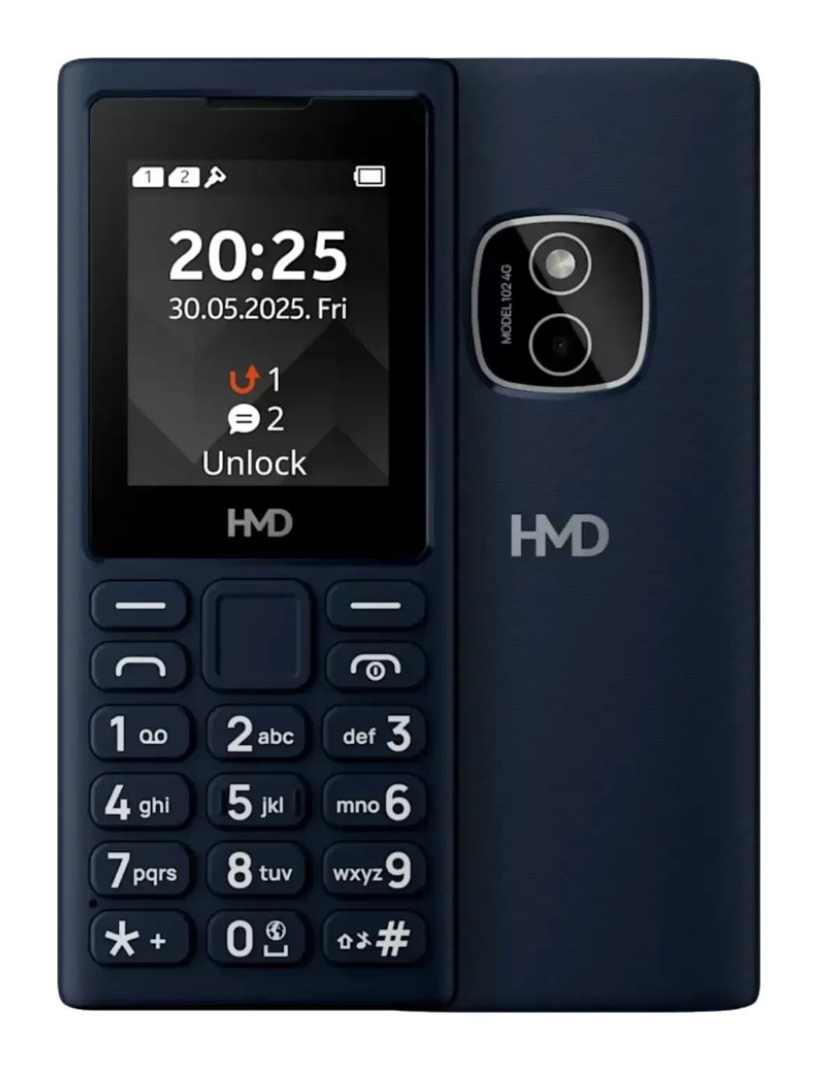 Мобильный телефон HMD TA-1738 102 4G DS / SP01Z07Z2377Y (темно-синий)