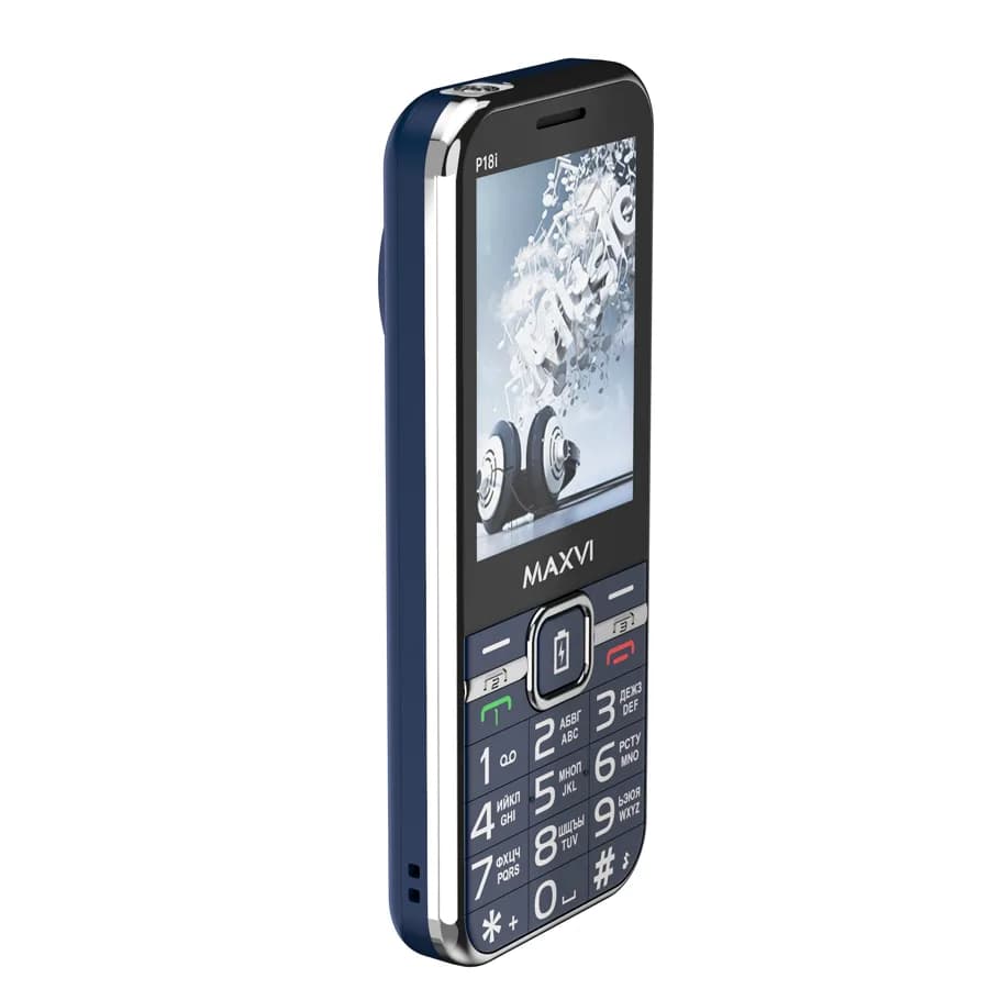 Мобильный телефон Maxvi P18i (синий)