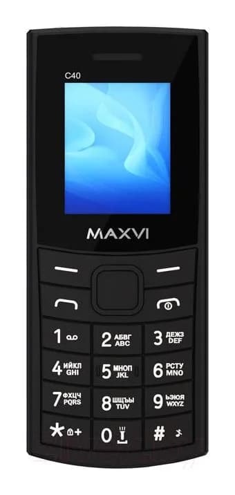 Мобильный телефон Maxvi С40 (черный)