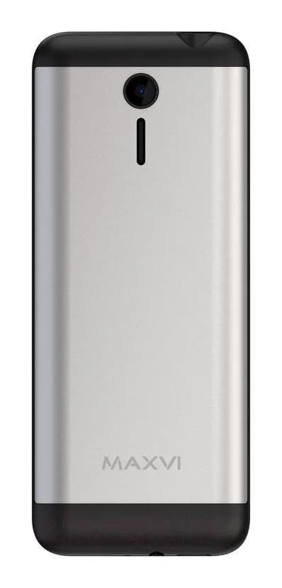 Мобильный телефон Maxvi X10i (металлик/серебристый)