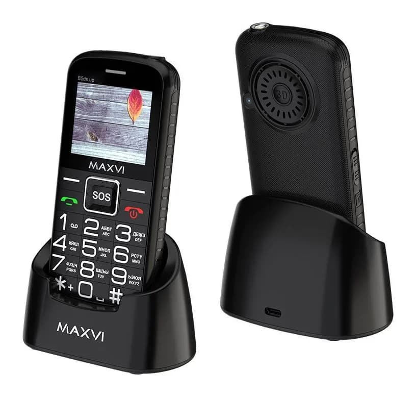 Мобильный телефон Maxvi B5ds up (черный)