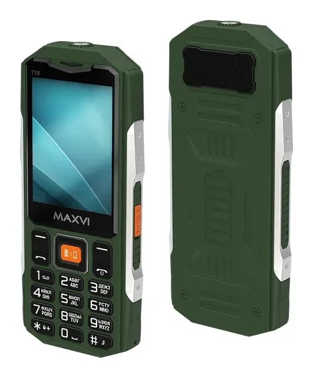 Мобильный телефон Maxvi T19 (зеленый)
