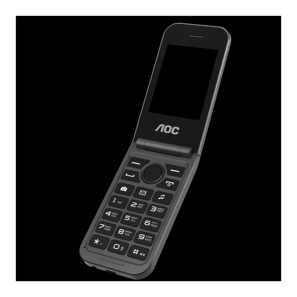 Мобильный телефон AOC A285 / CTA285BK/00 (черный)