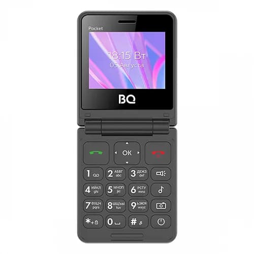 Мобильный телефон BQ 2456 Pocket (черный)