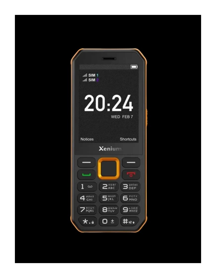 Мобильный телефон Xenium X300 / CTX300OB/00 (оранжевый/черный)