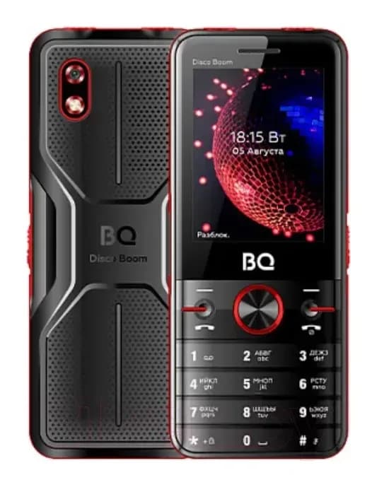 Мобильный телефон BQ Disco Boom BQ-2842 (черный/красный)
