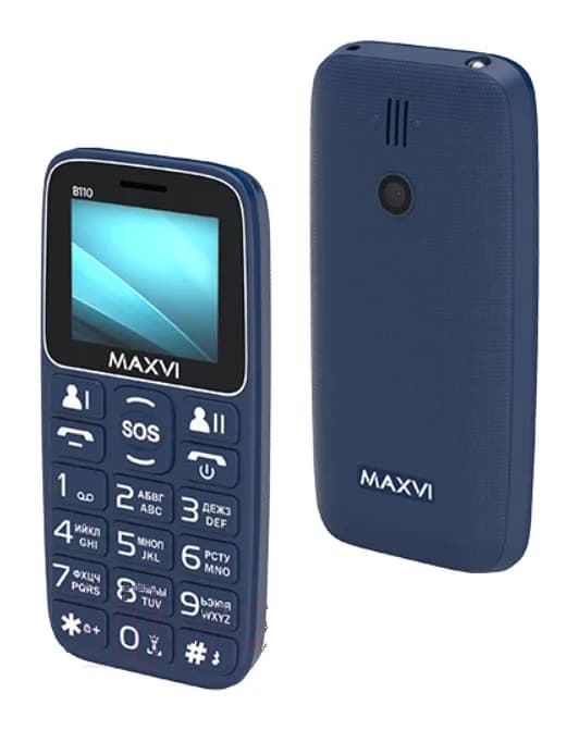 Мобильный телефон Maxvi B110 (синий)