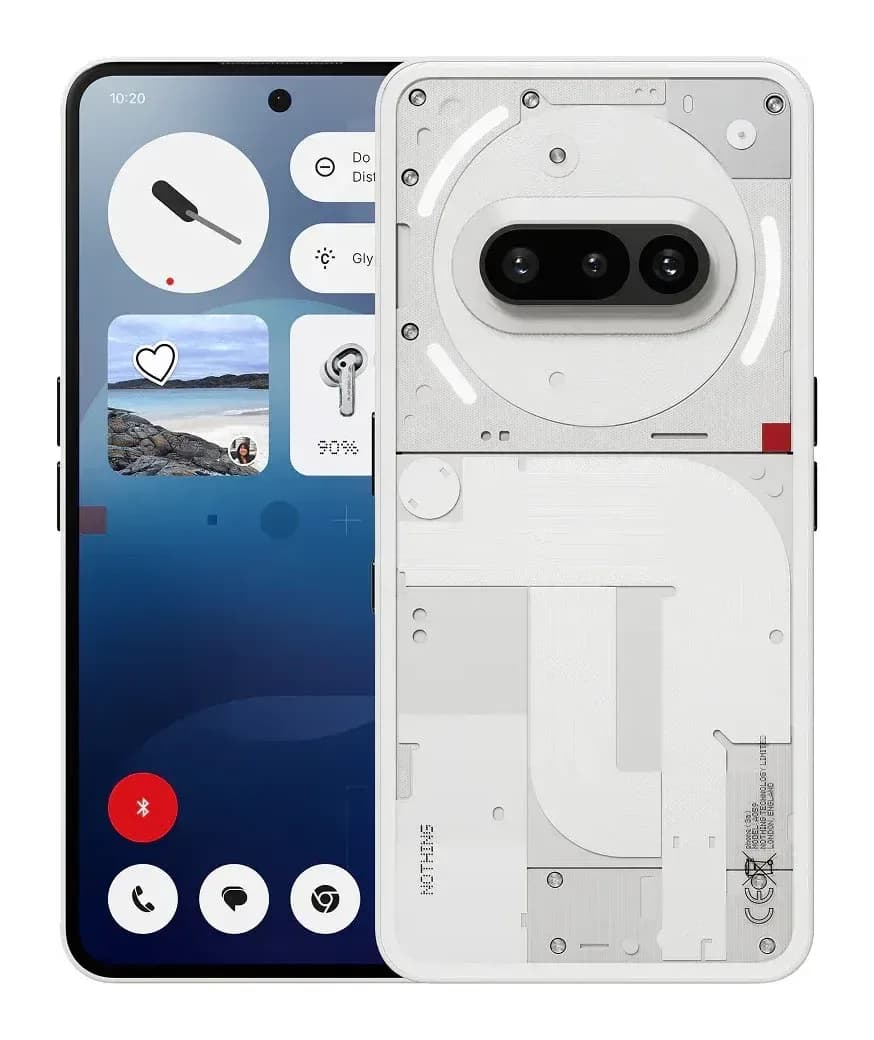 Смартфон Nothing Phone 3А 12GB/256GB (белый)