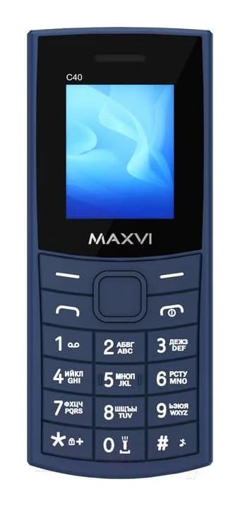 Мобильный телефон Maxvi С40 (синий)
