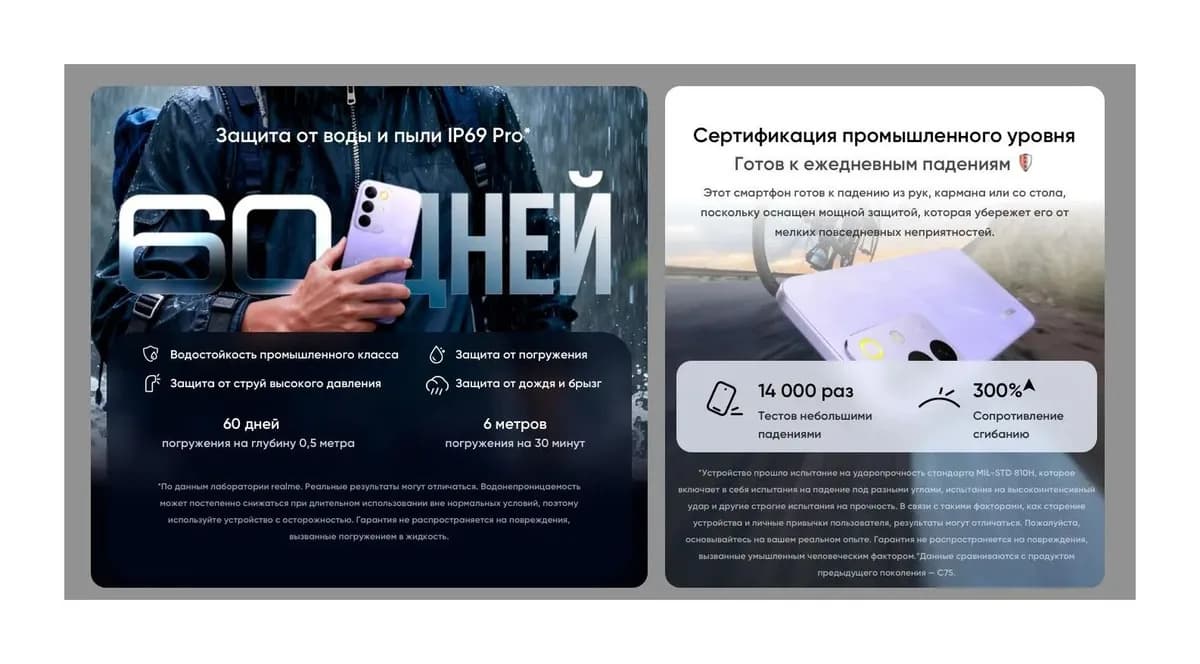 Смартфон Realme C85 Pro 6GB/128GB (фиолетовый)