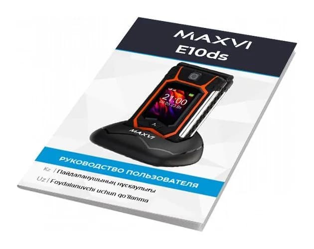 Мобильный телефон Maxvi E 10ds (красный)