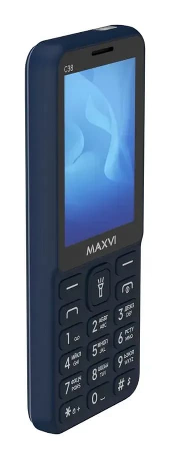 Мобильный телефон Maxvi C38 (синий)