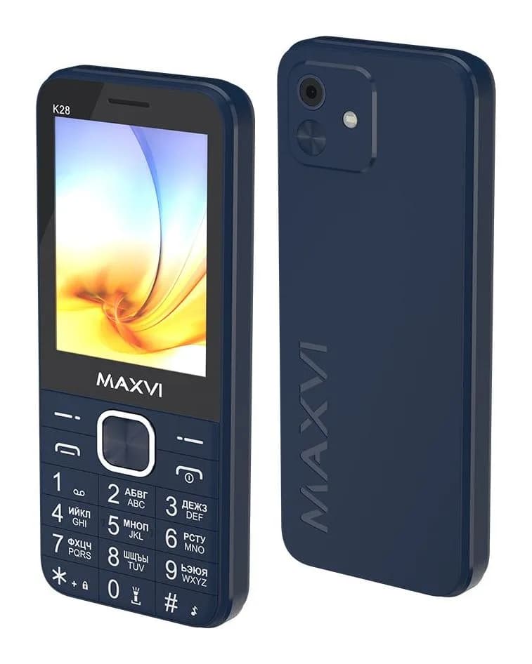 Мобильный телефон Maxvi K28 (синий)
