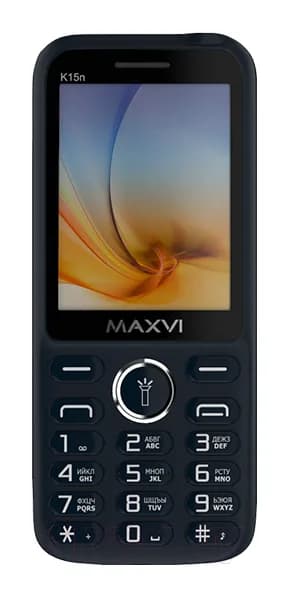 Мобильный телефон Maxvi K15n (синий)