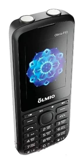 Мобильный телефон Olmio P33 / 046388 (черный)