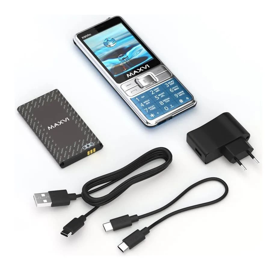 Мобильный телефон Maxvi X900c (маренго)