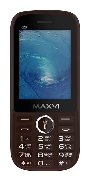 Мобильный телефон Maxvi K20 (кофейный)