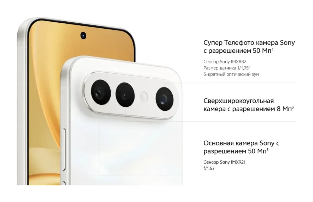 Смартфон Vivo X300FE 5G 12GB/256GB (графитовый/черный)