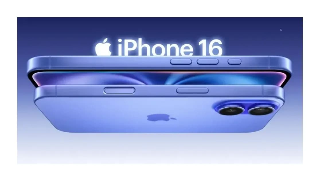 Смартфон Apple iPhone 16 128GB (черный)