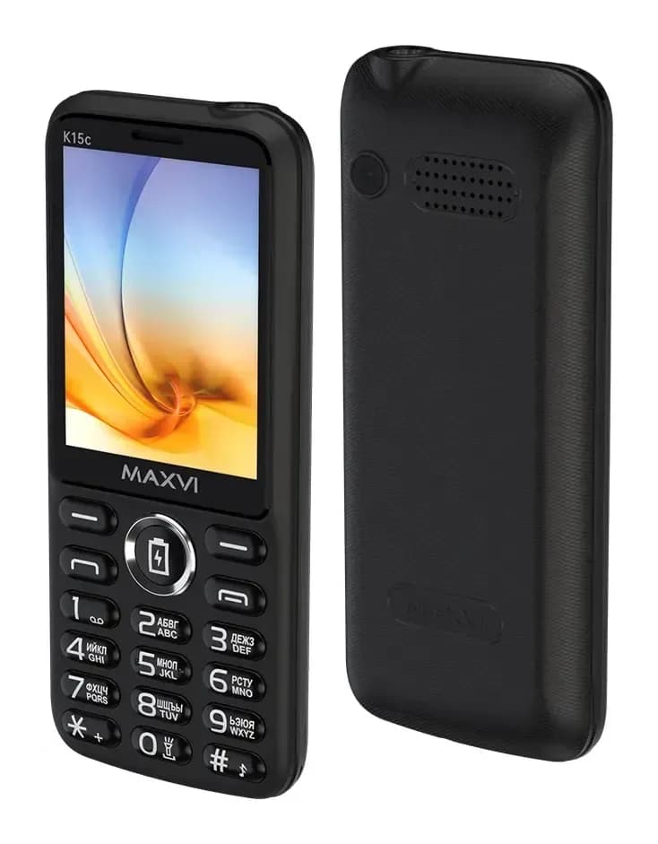 Мобильный телефон Maxvi K15c (черный)