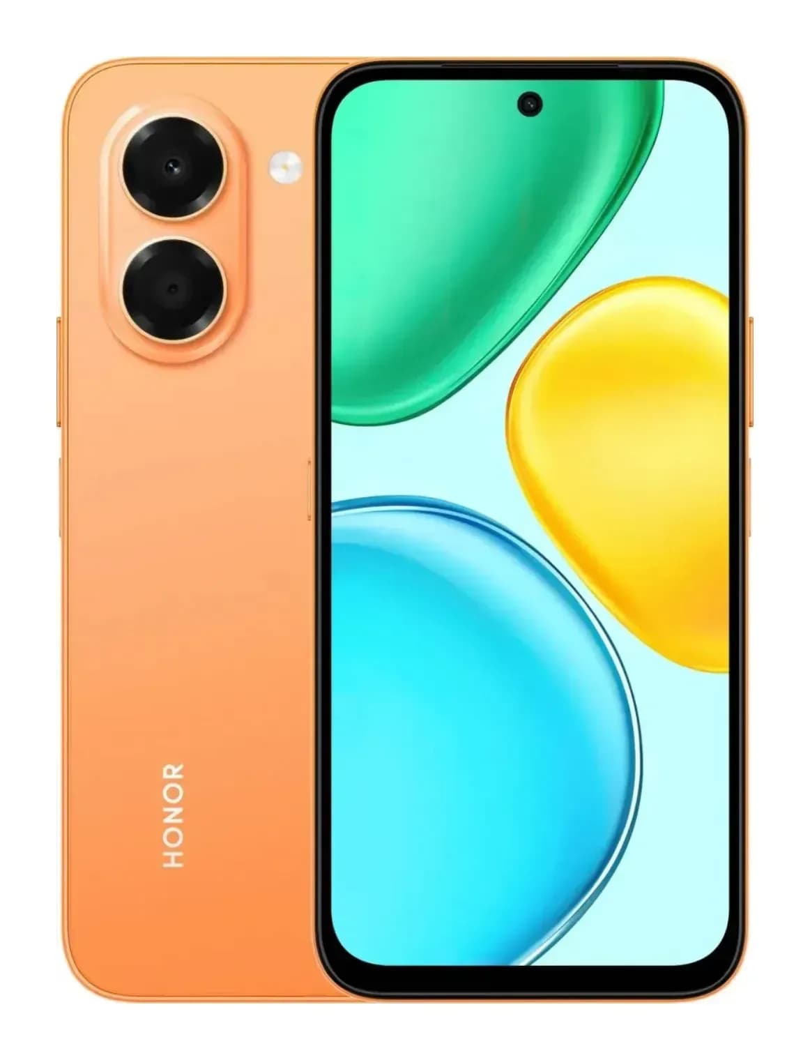 Смартфон HONOR X7e 6GB/256GB (рассветный оранжевый)