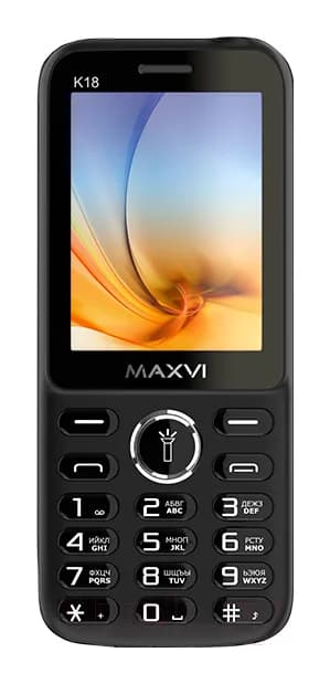 Мобильный телефон Maxvi K18 (черный)