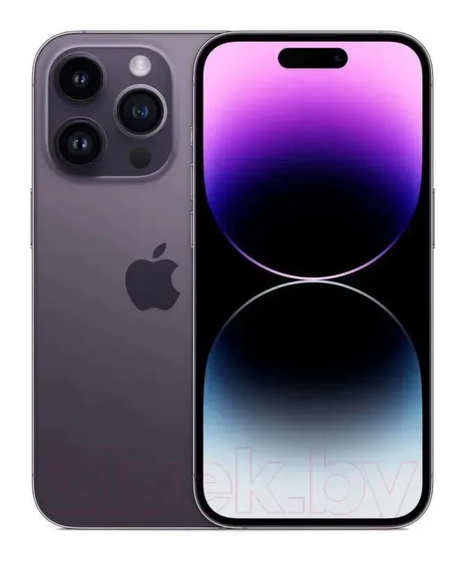 Смартфон восстановленный Apple iPhone 14 Pro 256GB Flip Грейд B (темно-фиолетовый)