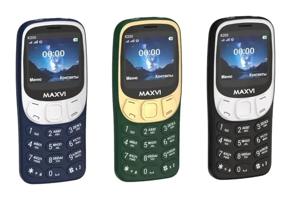 Мобильный телефон Maxvi K200 (синий)