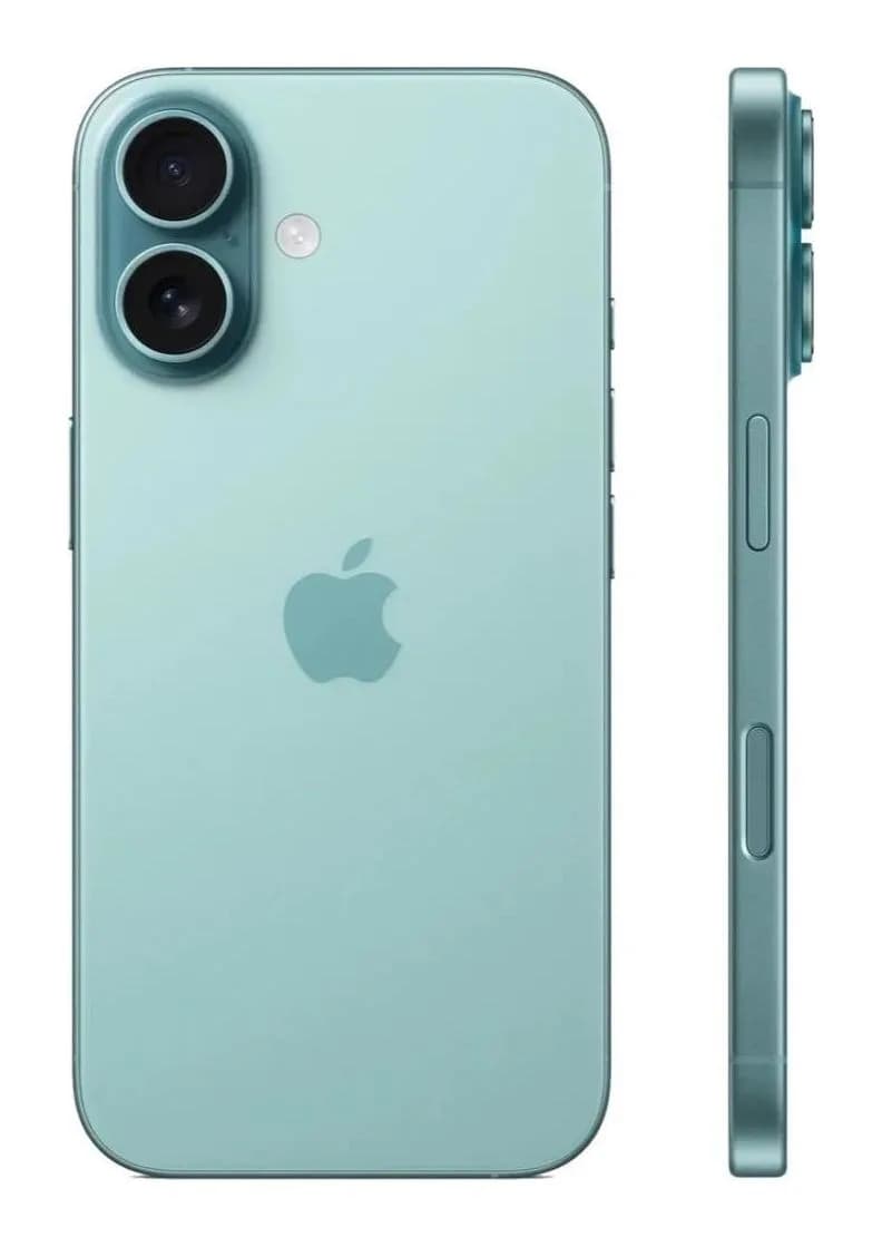 Смартфон Apple iPhone 16 128GB (бирюзовый)