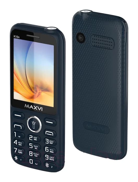 Мобильный телефон Maxvi K15n (синий)