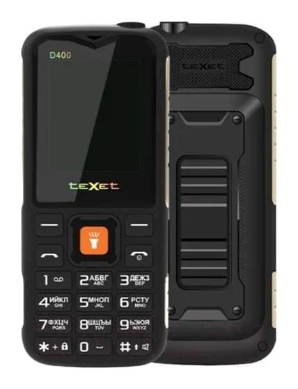 Мобильный телефон Texet TM-D400 (черный)