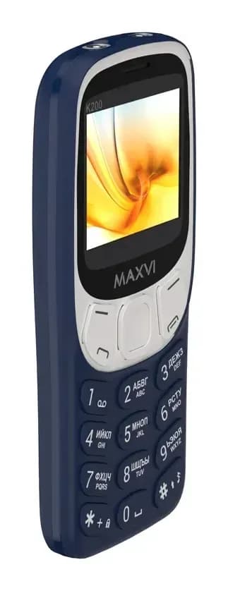 Мобильный телефон Maxvi K200 (синий)