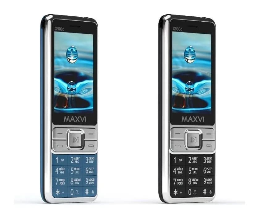 Мобильный телефон Maxvi X900c (маренго)
