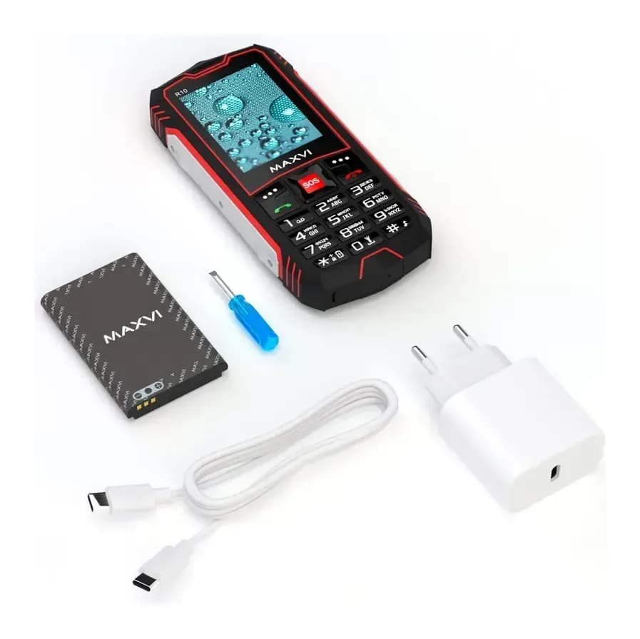 Мобильный телефон Maxvi R10 (красный)