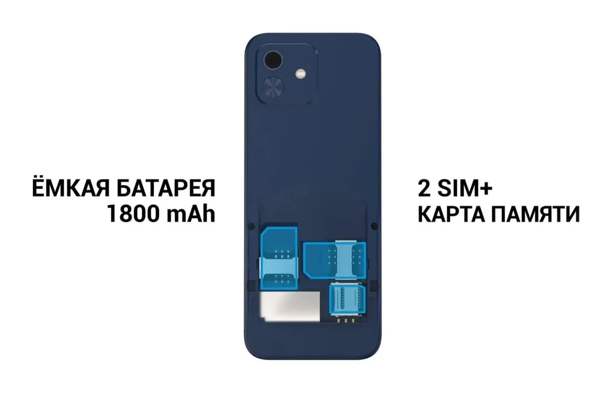 Мобильный телефон Maxvi K28 (синий)